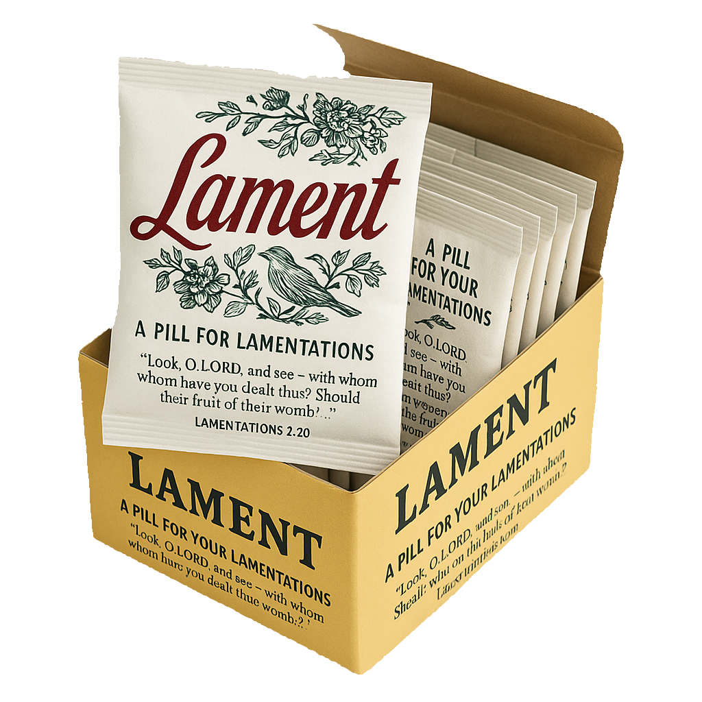 Lament product packaging